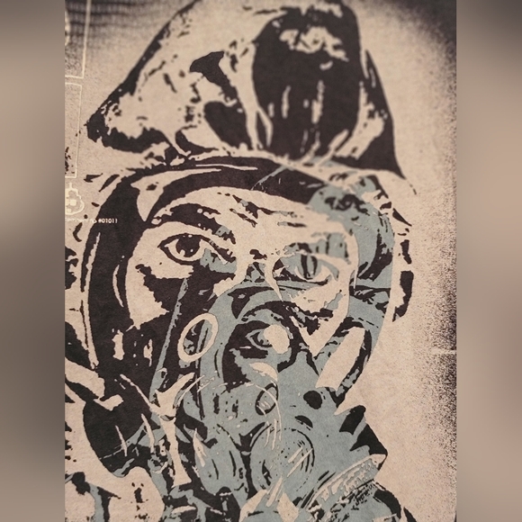 Cardboard Robot (CBR) Men's Black Graphic T-Shirt-Size Small- Rare! - Picture 2 of 7